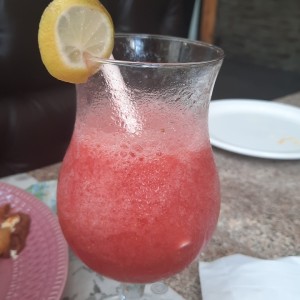 limonada de fresa