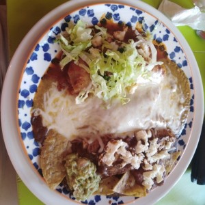 Enchiladas divorciadas