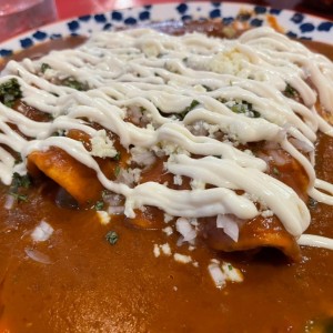 Enchiladas - Enfrijolada