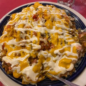 nachos charro mexicano