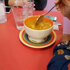 sopa de tortillas