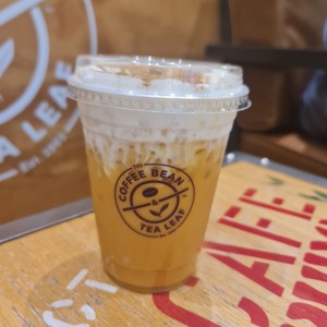 Pumpkin Chai Cream Iced Latte