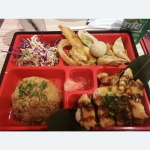 Bento box teriyaki