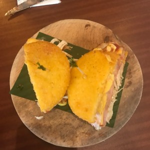 sandwich en tortilla