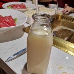 Leche Soya Casero