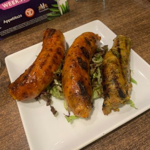 trio de chorizos