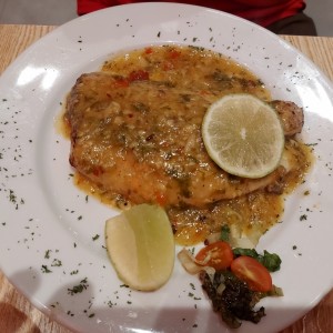 Corvina al Ajillo