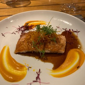 Salmon glaseado