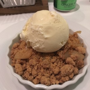 apple crumble