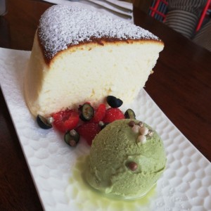 POSTRES - CHEESECAKE JAPONES