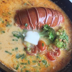 Cheesy lobster