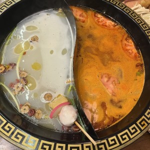 Caldo de hueso de Puerco