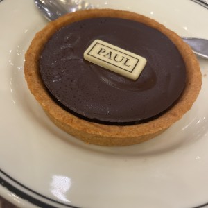 Tartaleta de chocolate