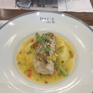 Corvina á l'ail