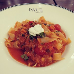 parpadelle au ragout dagneau