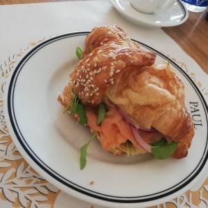 Croissant de salmon