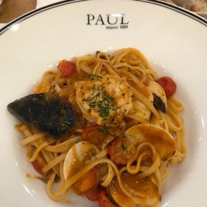 Pasta con Mariscos