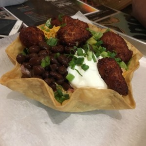 TACO SALAD (con extra de pollo)