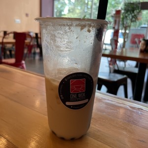 Almond bubble tea