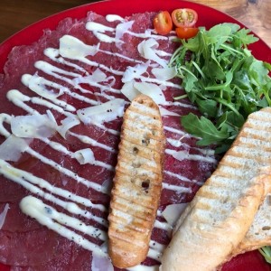 carpaccio de res