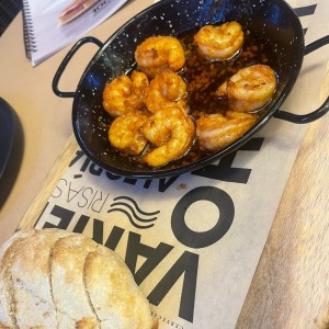 Gambas al ajillo 