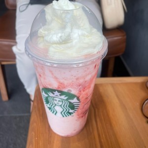 Frappuccino de Strawberry Cream