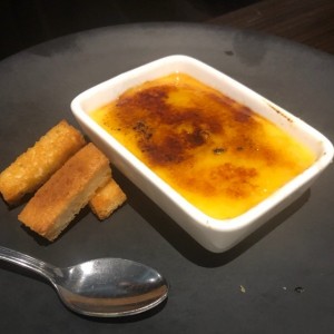 creme brulee de naranja