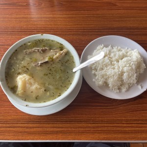 Sancocho de gallina 