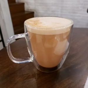 Chai tea con leche de almendras