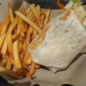 wrap de pollo