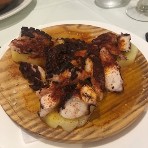 Tapa de pulpo a la gallega