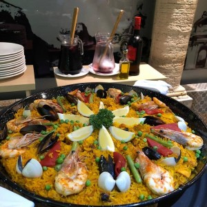 Paella de mariscos