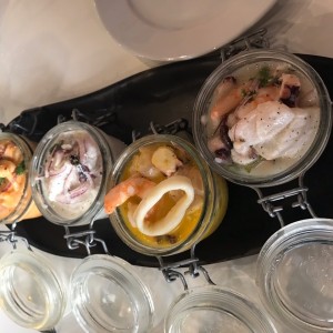 Ceviche cuatro estilos