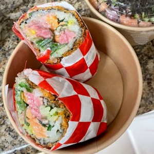 Poke burritos - Bff Crunch