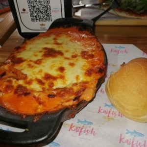 Lasagna de pollo