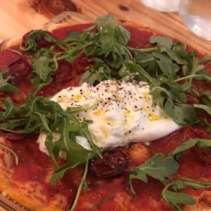 pizza burrata