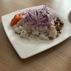 Cebiche de pescado