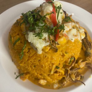 Arroz con mariscos 