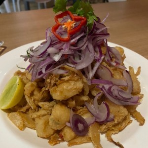 Ceviche frito 