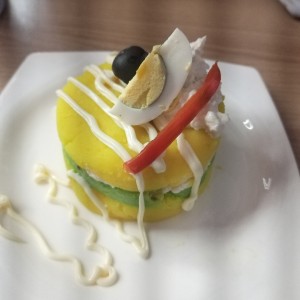 Causa de pollo 