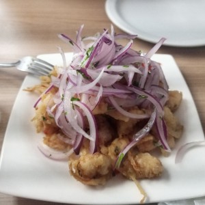 Ceviche frito 