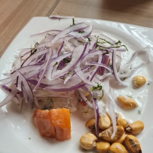 ceviche de corvina 