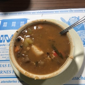 sopa de mariscos 