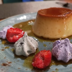 Flan de la casa