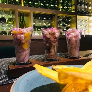 trio de ceviche