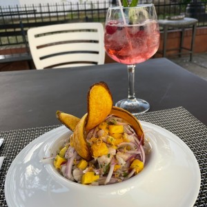 Ceviche de mango