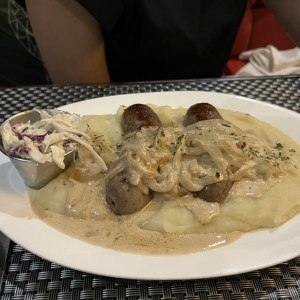 Platos fuertes - Bangers and Mash