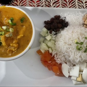 Platos fuertes - Chicken Curry