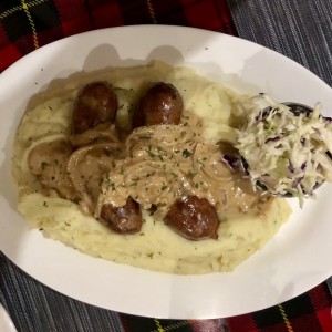 Platos fuertes - Bangers and Mash