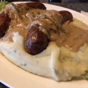 Platos fuertes - Bangers and Mash